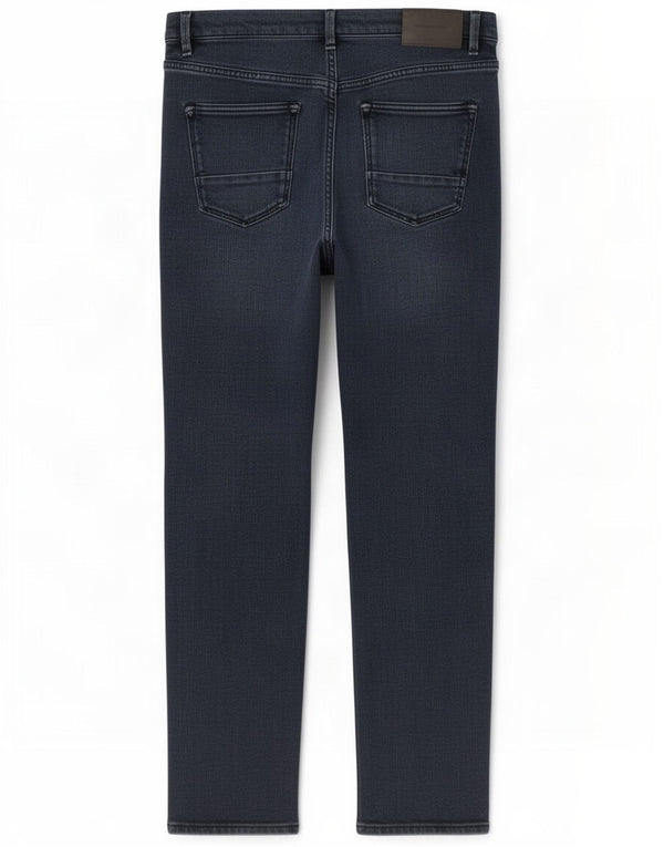 Massimo Dutti Jeans Tapered Hombre EU 40 Medium W31 L28 Azul Marino Algodón
