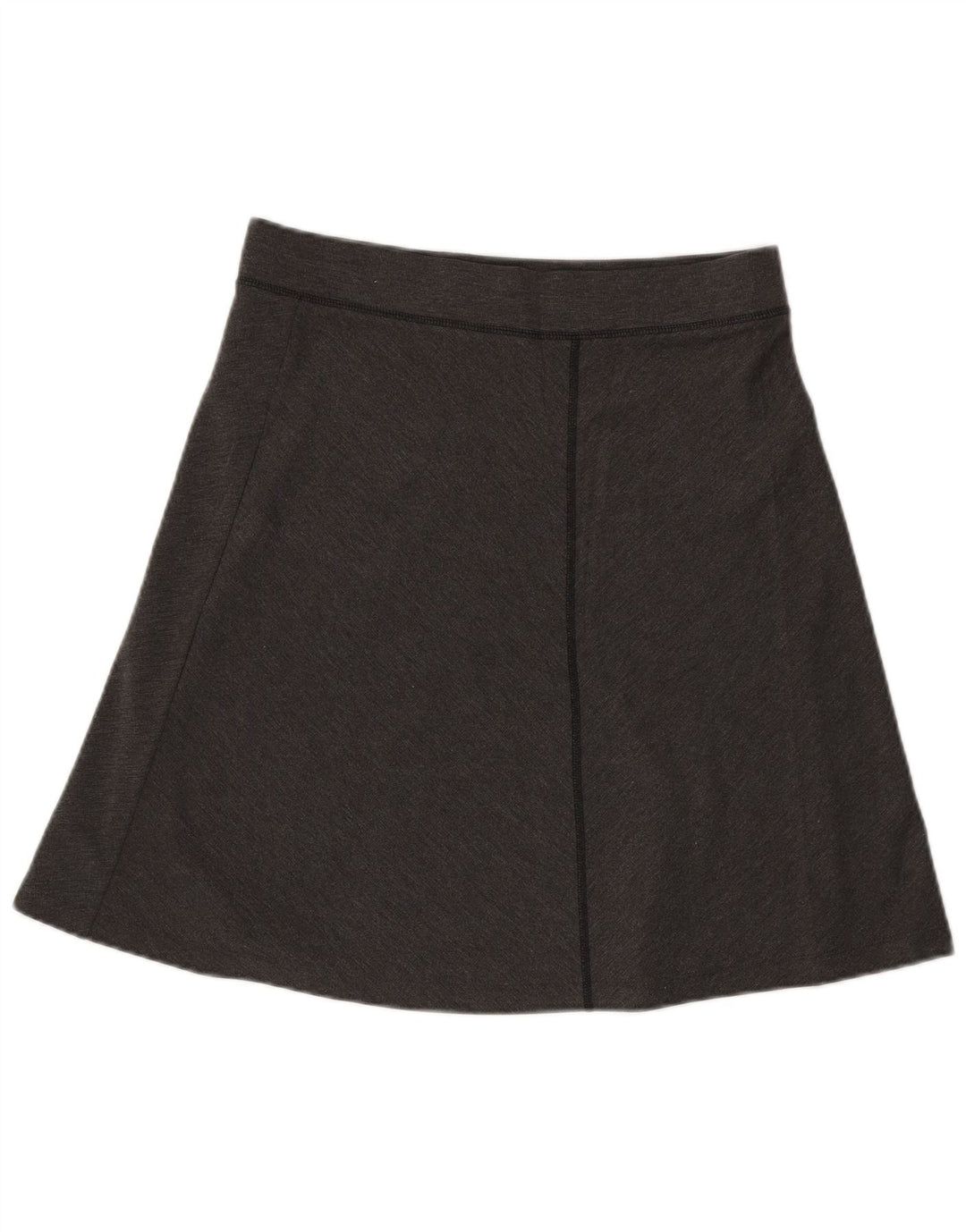 Eddie Bauer Falda Acampanada para Mujer Mediana W30 Poliéster Gris