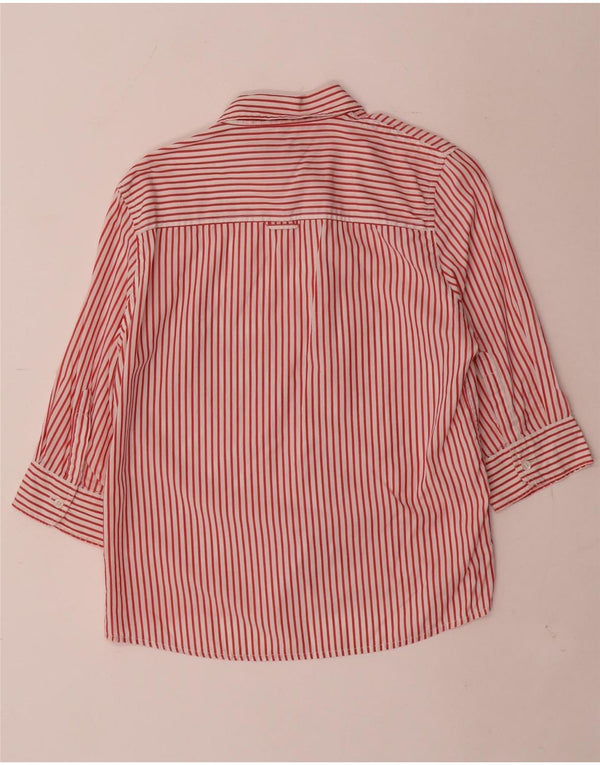 Marina Yachting Camisa Mujer UK 44 Grande Rayas Rojas