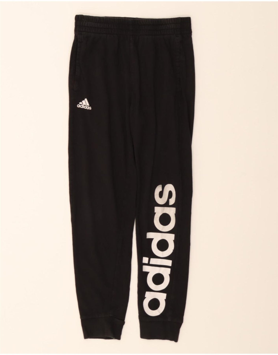 Girls Graphic Tracksuit Trousers Joggers 10-11 Years Medium Vintage Adidas and Second-Hand Adidas from Messina Hembry 