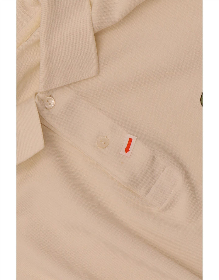 Polo Lacoste Hombre Algodón Blanco Mediano
