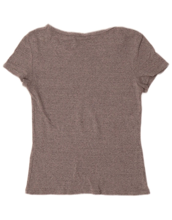 Levi's Camiseta para mujer Top UK 8 Small Grey Moteado