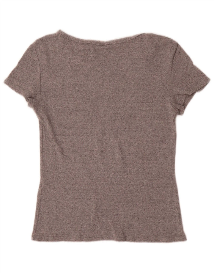 Levi's Camiseta para mujer Top UK 8 Small Grey Moteado
