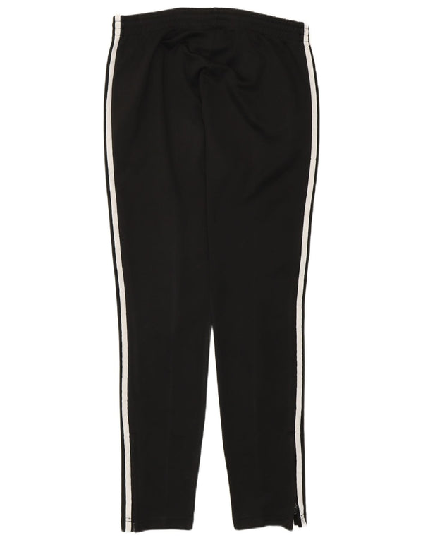 Adidas Pantalones de chándal para mujer UK 12 Medium Negro Poliéster