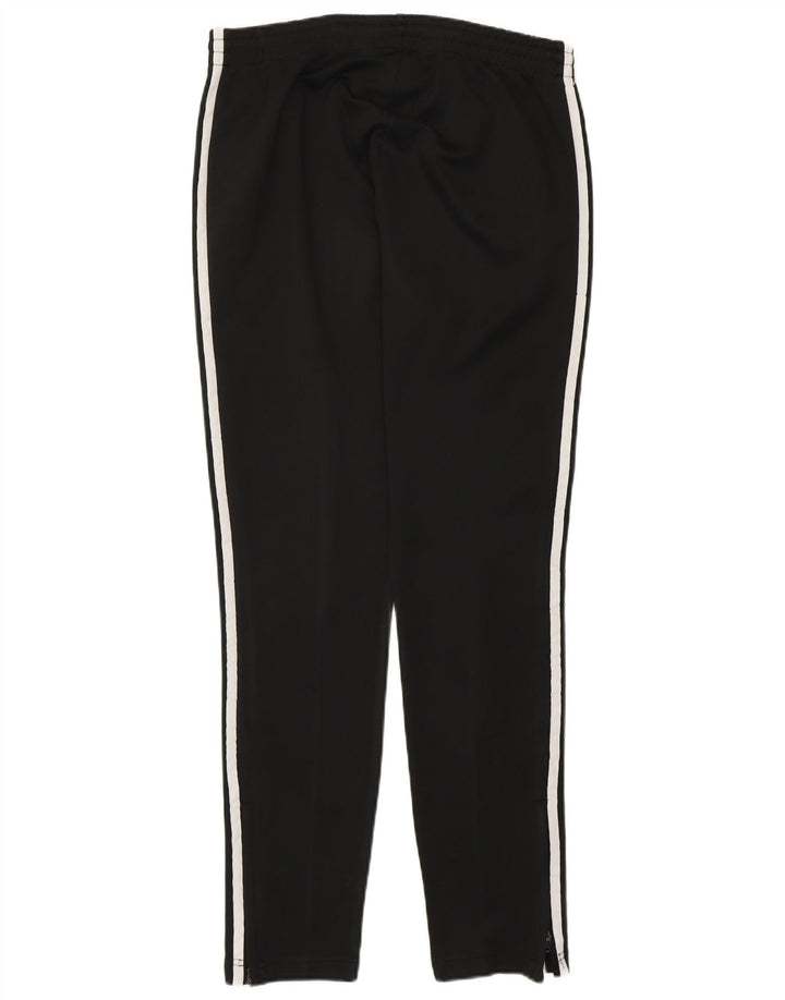 Adidas Pantalones de chándal para mujer UK 12 Medium Negro Poliéster