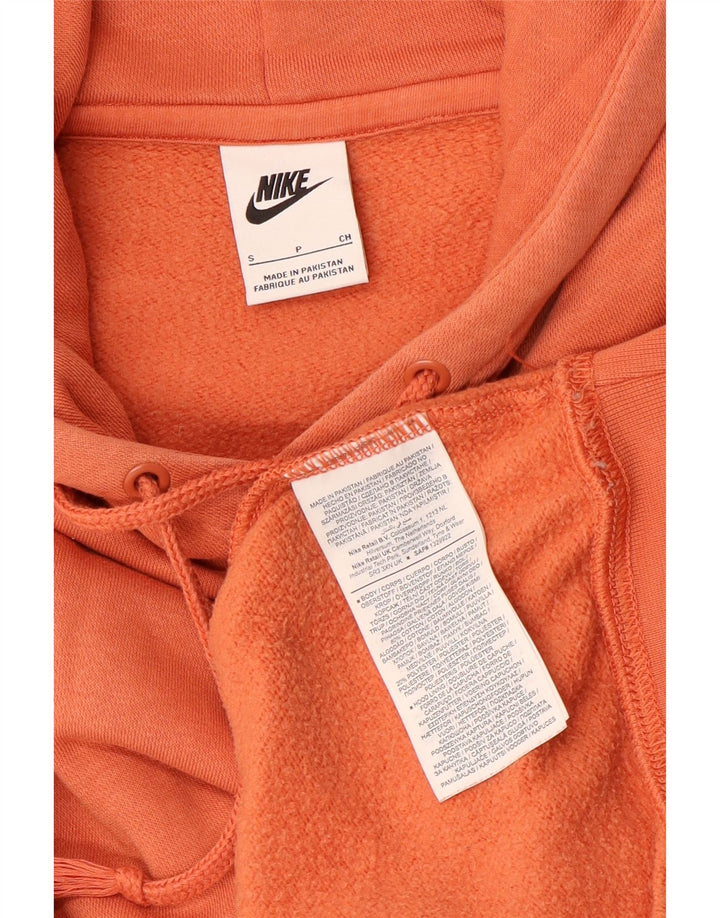 Nike - Sudadera con capucha para mujer, talla grande, algodón, color naranja