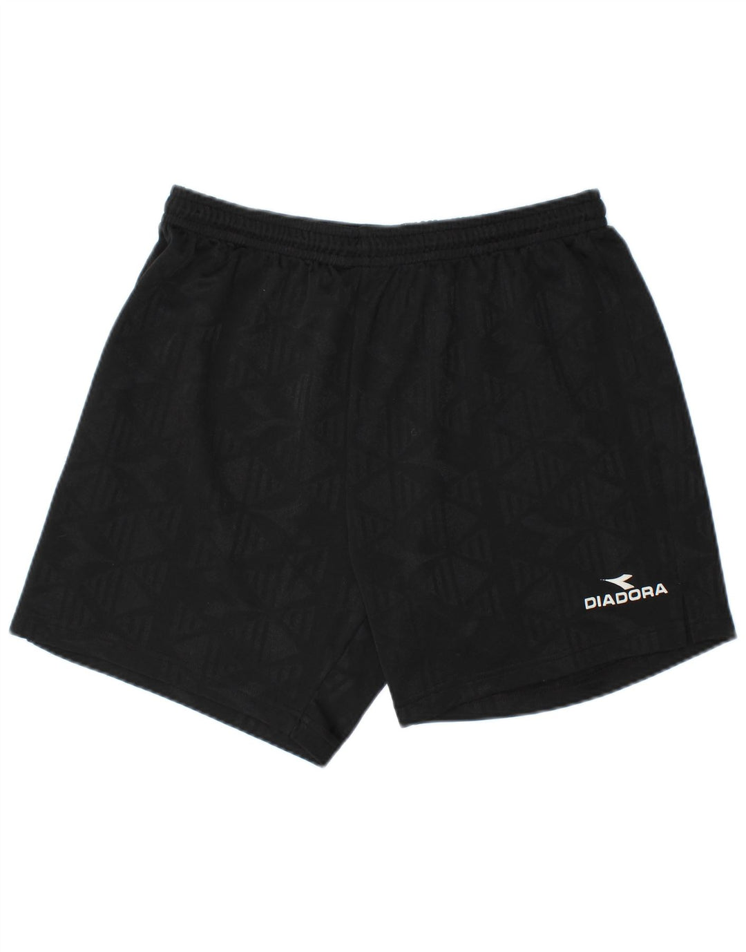 Diadora Pantalón Corto Deportivo Hombre XL Negro Geométrico