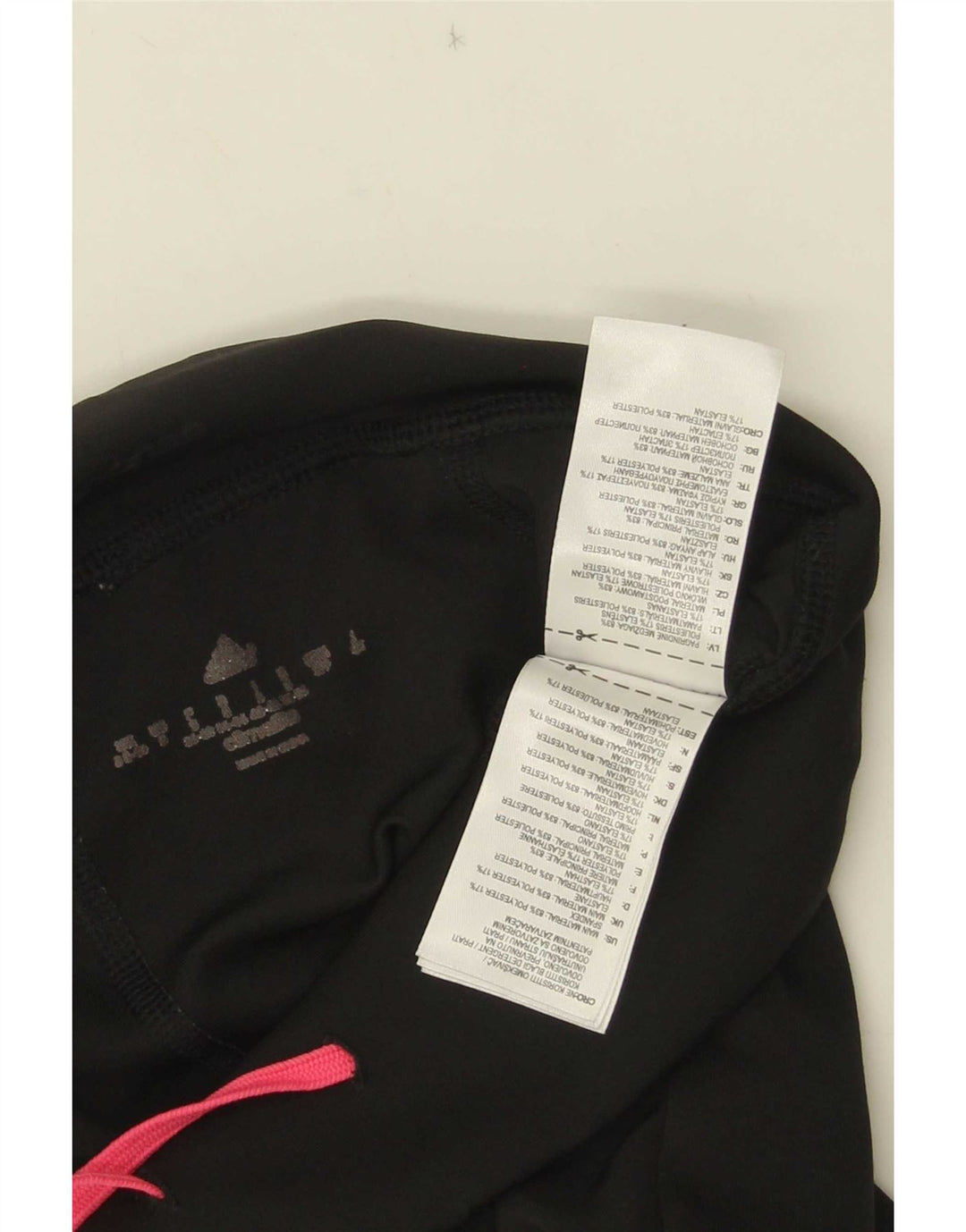 Adidas Leggings Climalite para mujer Reino Unido 8/10 Pequeño Negro Poliéster