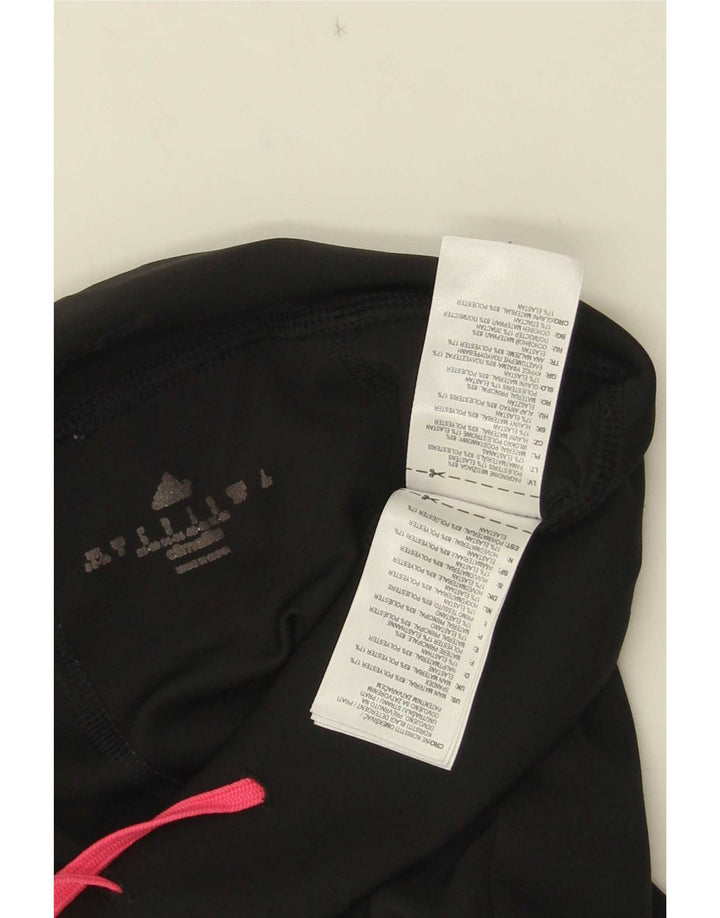 Adidas Leggings Climalite para mujer Reino Unido 8/10 Pequeño Negro Poliéster