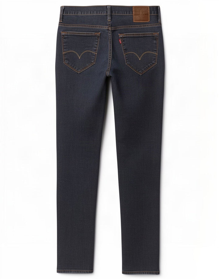 Levi's Hombre 519 Slim Jeans W34 L34 Algodón Azul