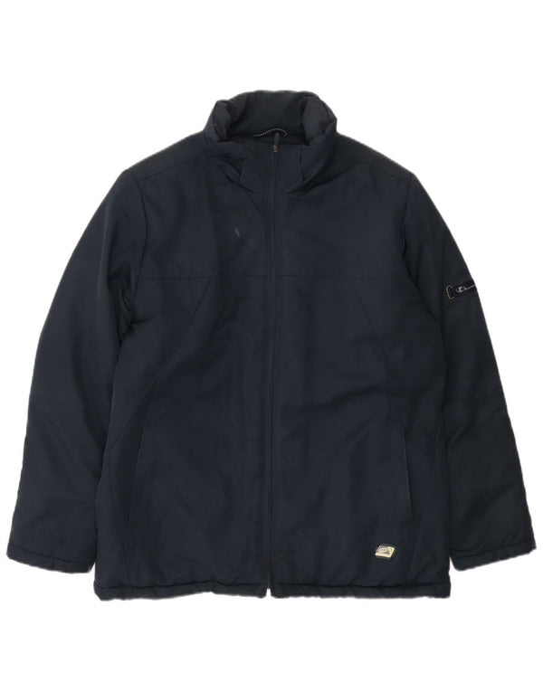Champion Chaqueta cortavientos para hombre UK 36 Small Poliéster azul marino