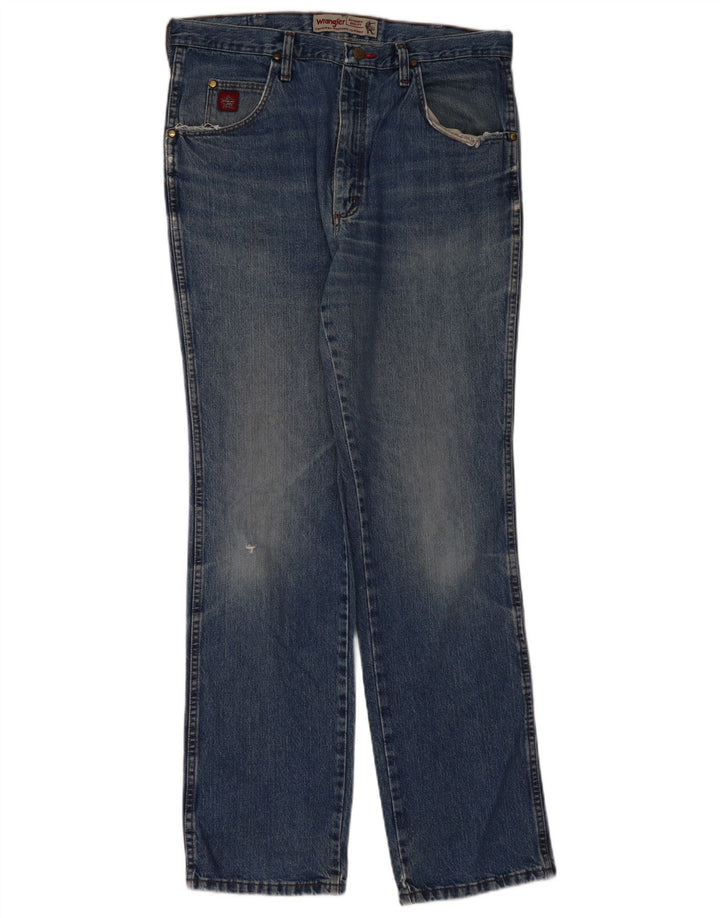 WRANGLER Vaqueros rectos para hombre W36 L34 Algodón azul