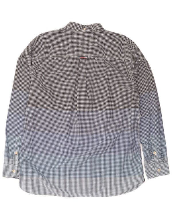 Tommy Hilfiger Camisa Regular Fit para Hombre 2XL Algodón Vichy Multicolor