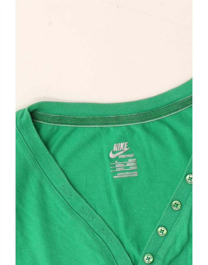 Nike - Camiseta para mujer (talla 40), color verde medio