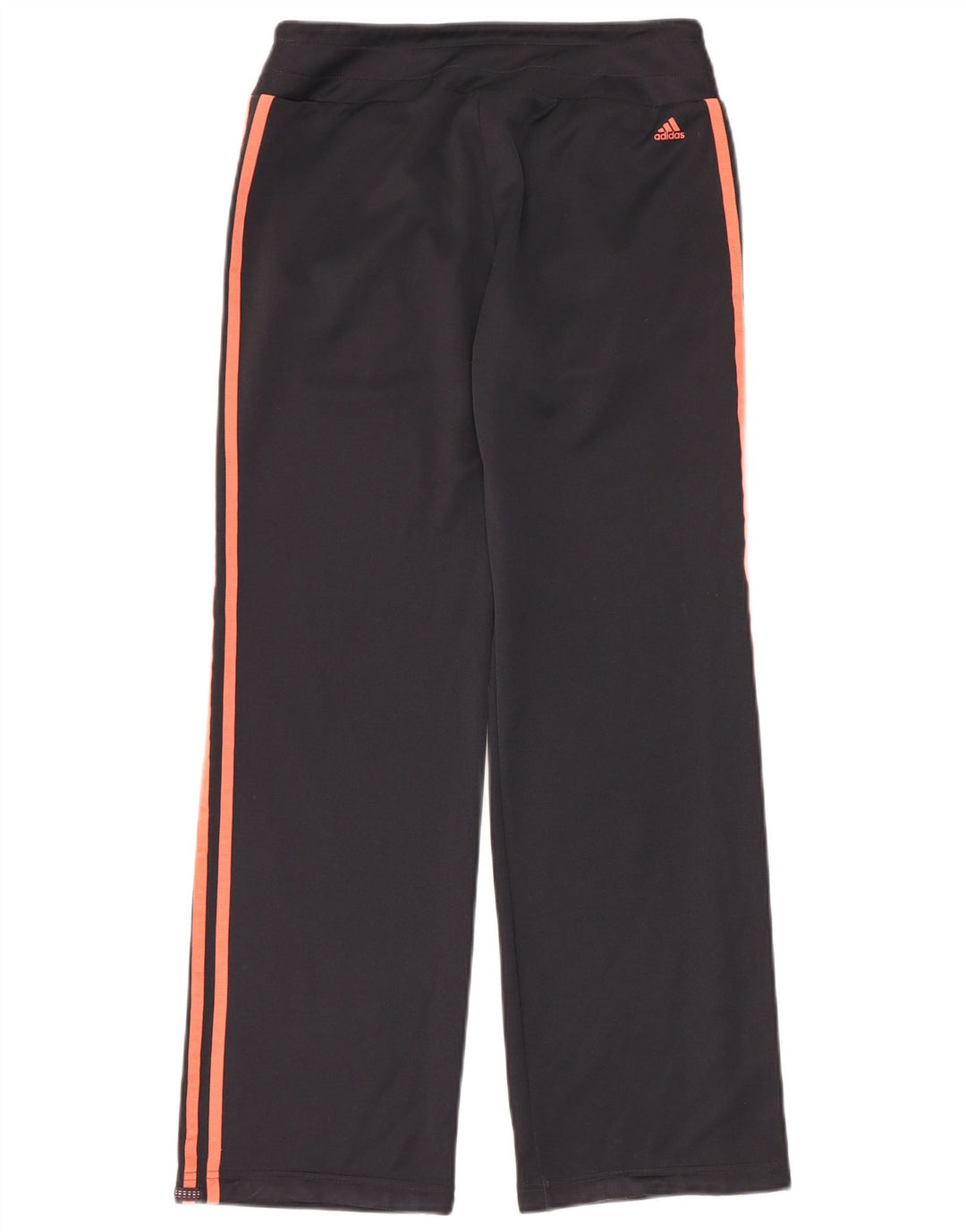 Adidas Pantalones de chándal gráficos para mujer UK 12 Mediano Negro Poliéster