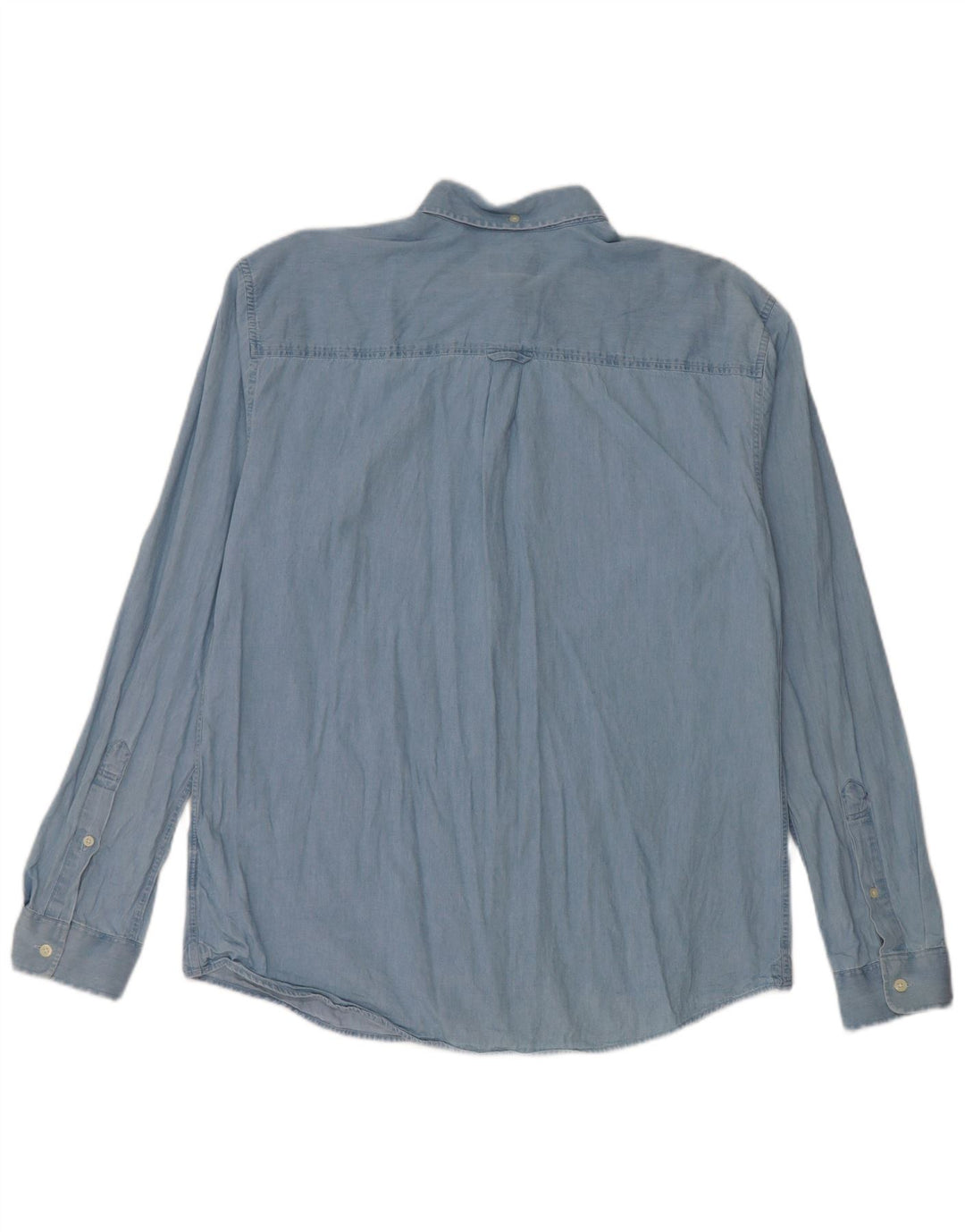 Jack Wills Camisa vaquera de corte relajado para hombre Algodón azul medio