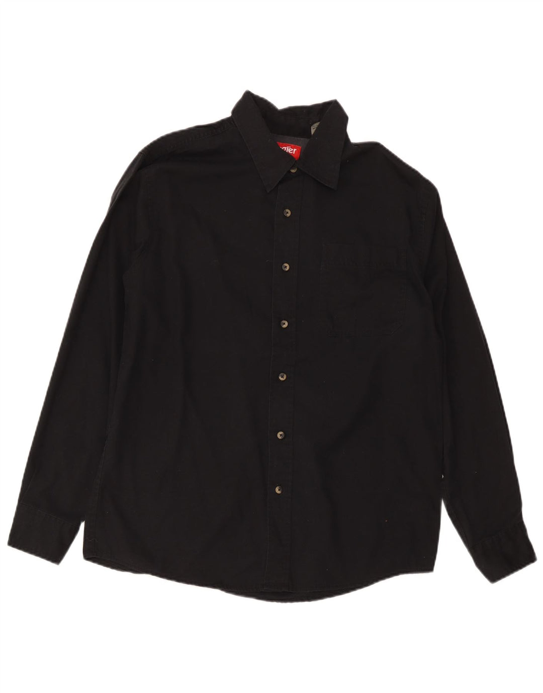 Camisa Wrangler Hombre Algodón Mediano Negro