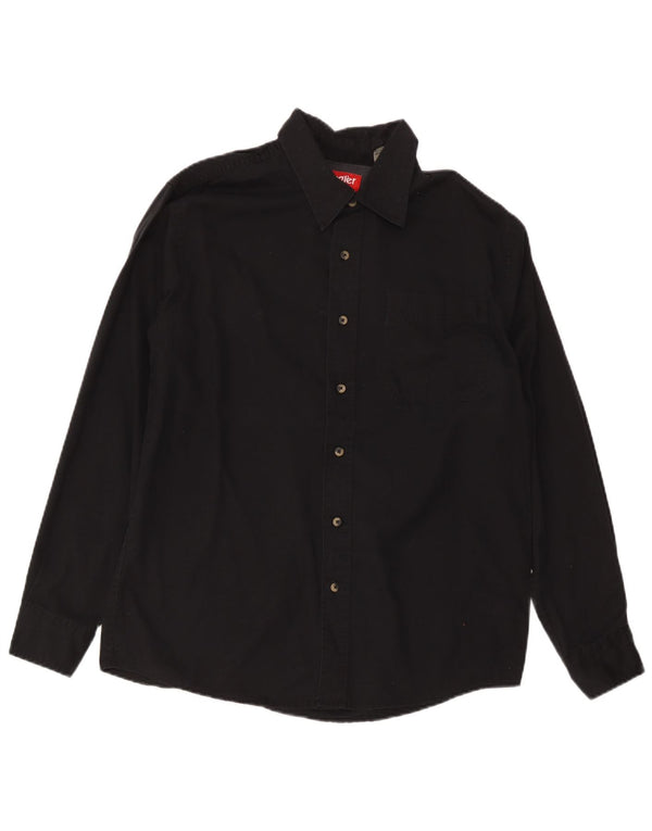 Camisa Wrangler Hombre Algodón Mediano Negro