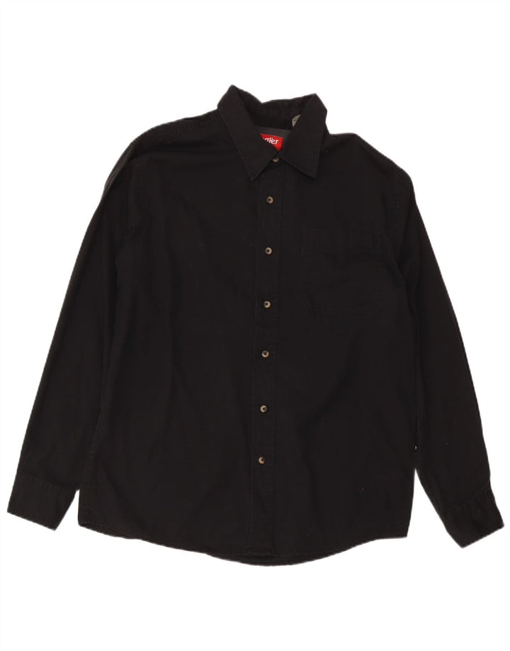 Camisa Wrangler Hombre Algodón Mediano Negro