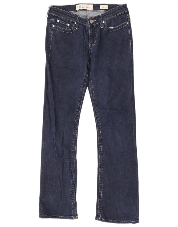 BKE Vaqueros Payton de corte regular para mujer W28 L31 Algodón azul marino