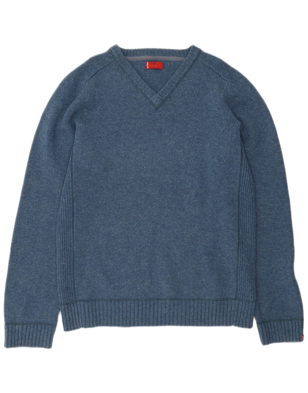 LEVI'S Jersey con Cuello en V para Hombre XL Lana Azul