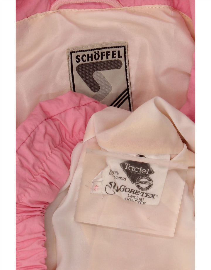 SCHOFFEL Chaqueta anorak extragrande para mujer EU 40 Poliamida rosa mediana