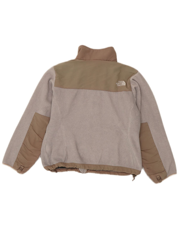 The North Face Chaqueta polar Polartec para mujer UK 10 Small Grey Colourblock