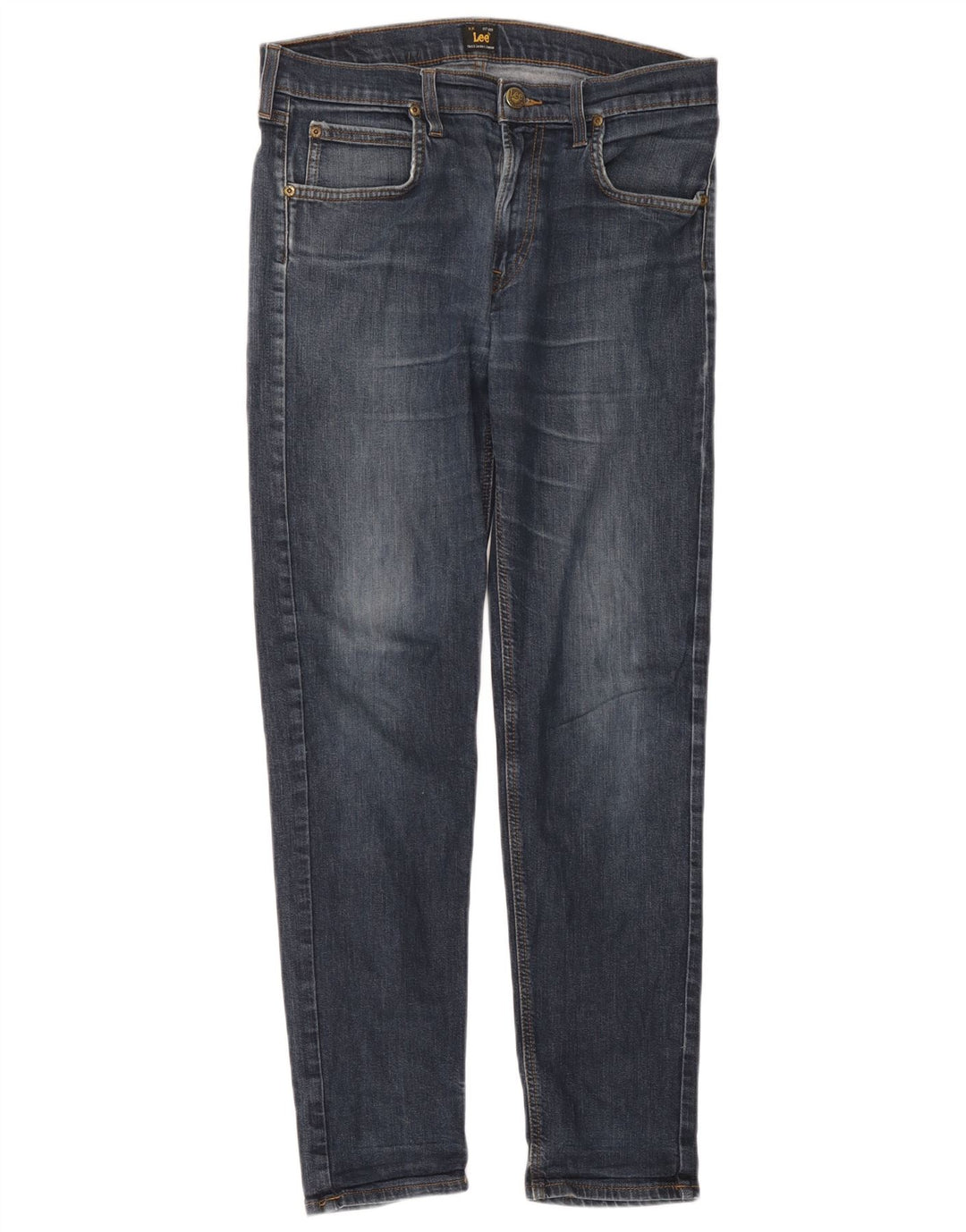 Vaqueros Lee Arvin Slim para Hombre W32 L32 Algodón Azul Marino
