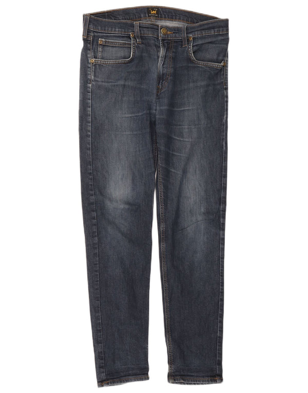 Vaqueros Lee Arvin Slim para Hombre W32 L32 Algodón Azul Marino