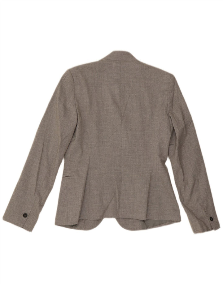 Zara Mujer Chaqueta Blazer De 1 Botón EU 36 XS Gris