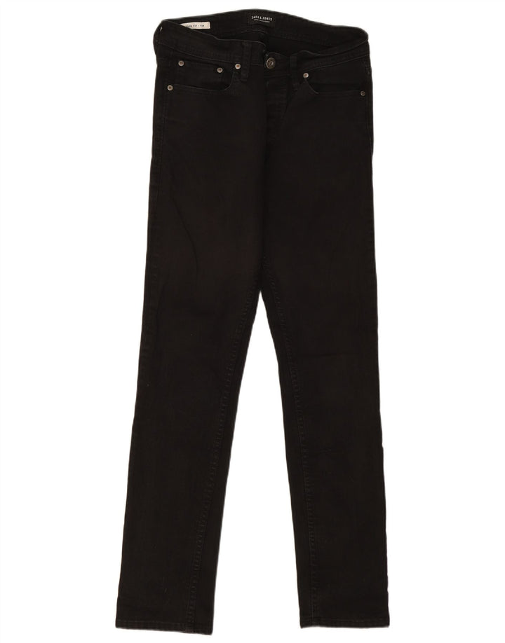 Jack & Jones Tim Slim Jeans para Hombre W29 L30 Algodón Negro