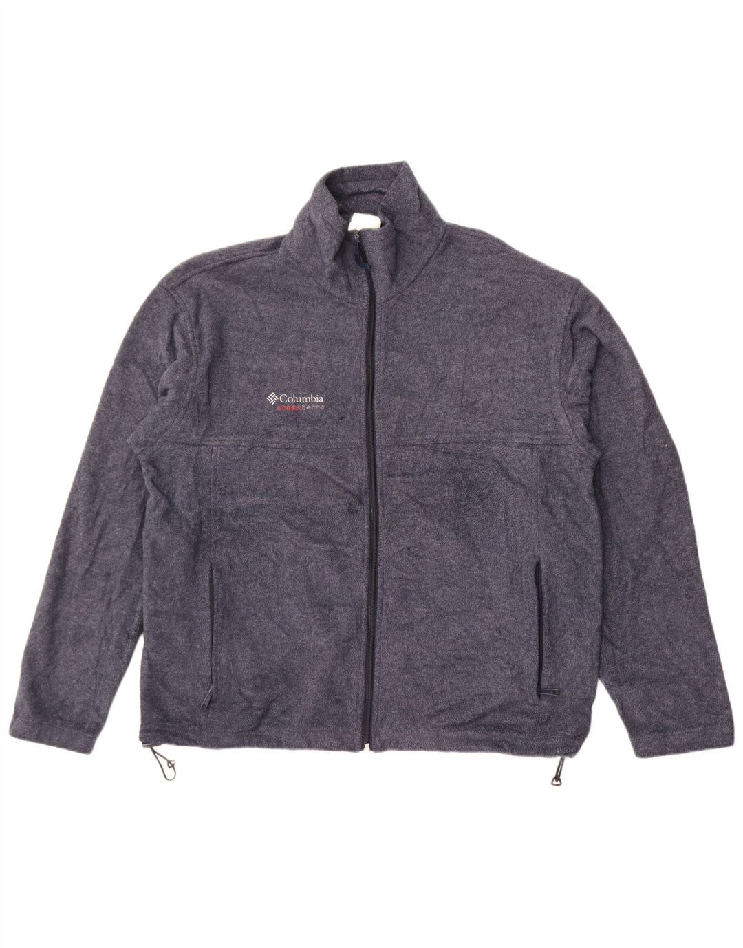 Columbia Chaqueta polar para hombre UK 40 Large Poliéster azul marino