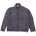 Columbia Chaqueta polar para hombre UK 40 Large Poliéster azul marino