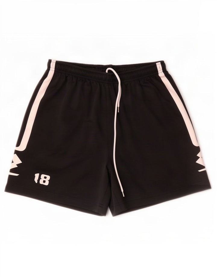 Lotto Hombre Shorts Deportivos Medium Black Colorblock