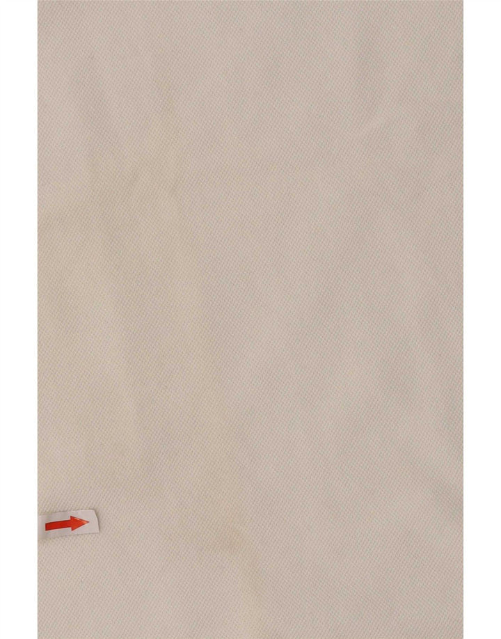 Polo Puma Hombre Poliéster Rayas Blanco Mediano