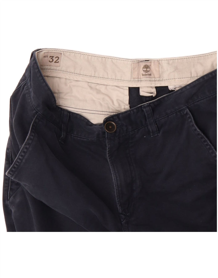 Timberland Pantalón chino recto para hombre W32 L32 Azul marino