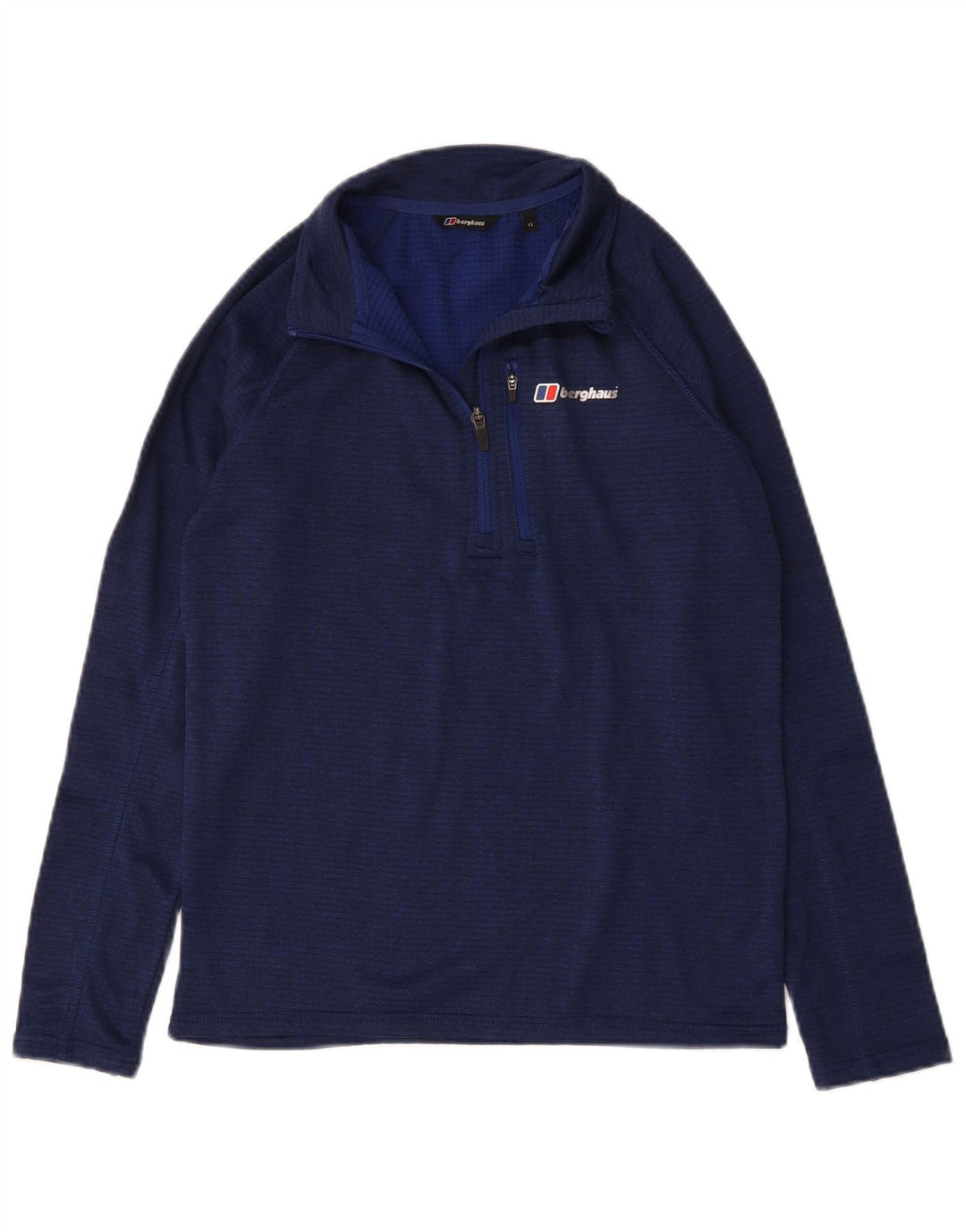 Berghaus - Chándal para niño con cremallera y cuello, 12-13 años, azul marino
