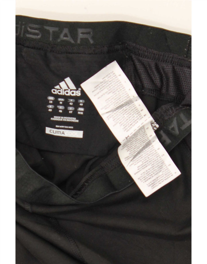Adidas Climacool Capri Leggings para mujer UK 14 Mediano Negro Poliéster