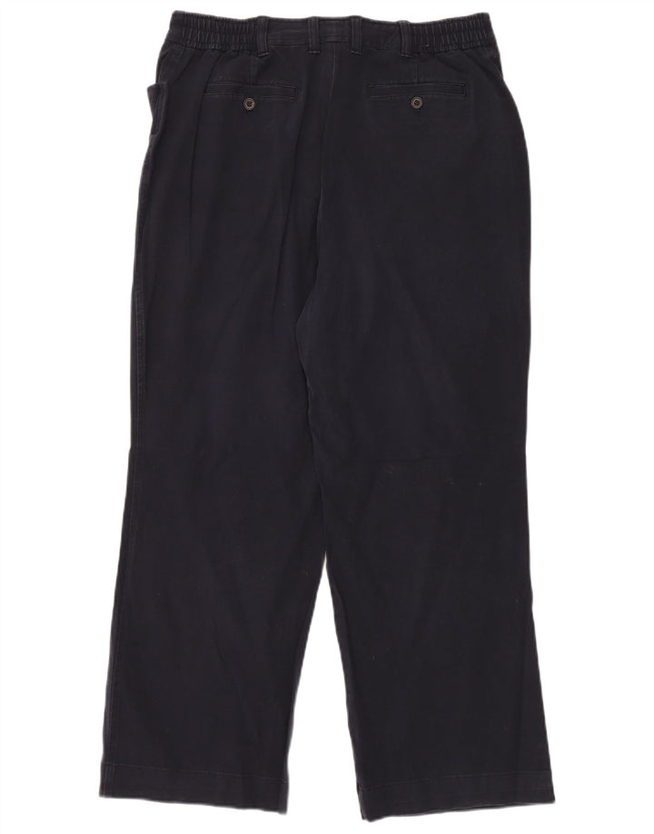 EDDIE BAUER Pantalones casuales para mujer Blakely Fit US 16 2XL W32 L32 Azul marino