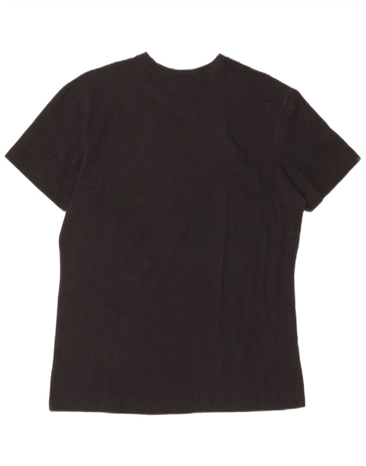 Fila Camiseta Hombre Top Medium Negro Algodón