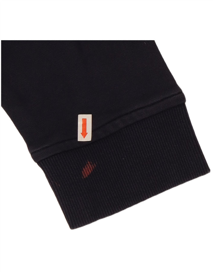 Lyle & Scott Hombre Sudadera Jumper Grande Azul Marino Algodón