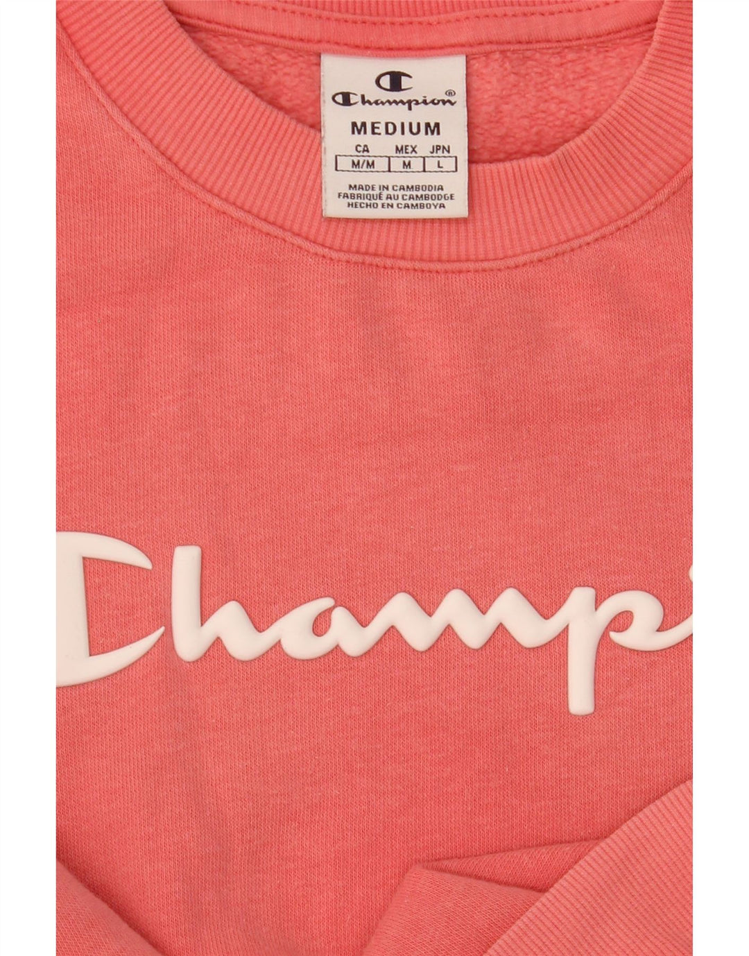 Champion Sudadera Gráfica para Mujer Jumper UK 14 Medium Pink