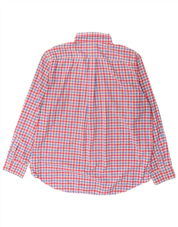 VINEYARD VINES Camisa de corte clásico para hombre, talla grande, nailon a cuadros multicolor