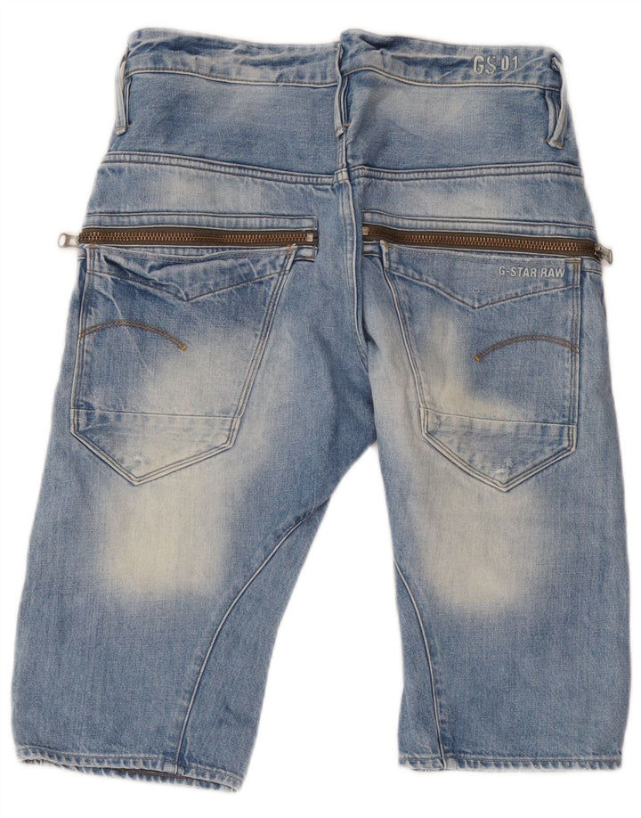 Pantalones cortos vaqueros G-Star para hombre W32 Azul medio