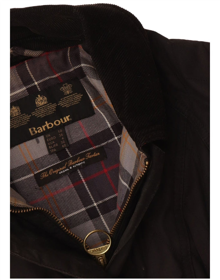 Barbour Chaqueta acolchada para mujer UK 10 Small Black