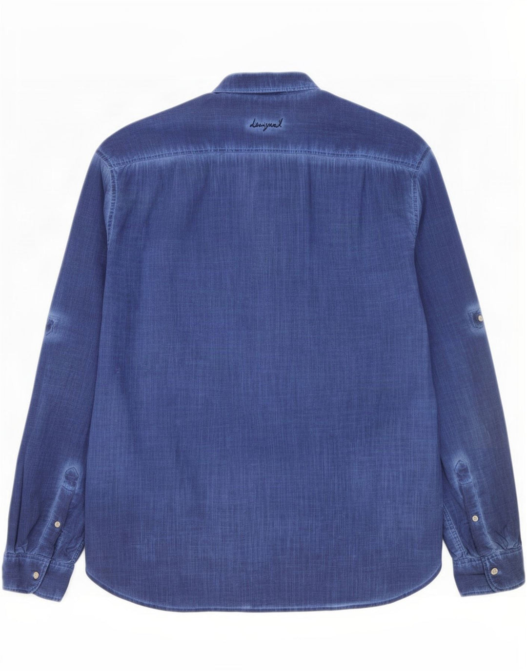 Desigual Mens Graphic Pullover Shirt 2XL Azul Marino Algodón