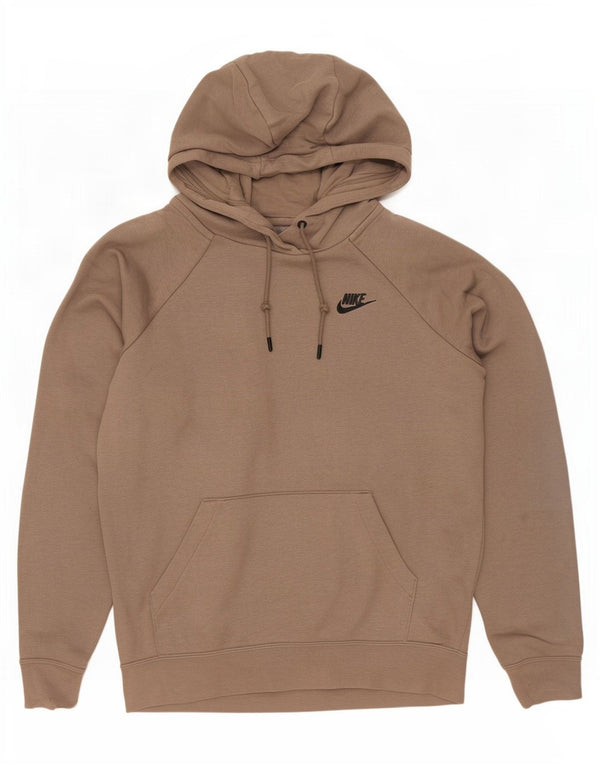 Nike - Sudadera con capucha para hombre, talla pequeña, algodón marrón