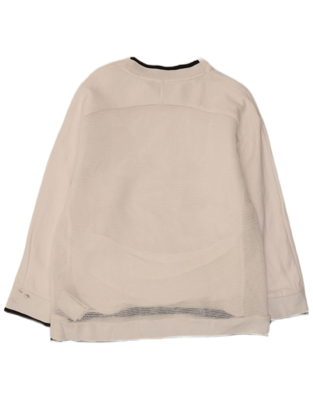 Puma - Sudadera gráfica para mujer, talla 10, algodón blanco pequeño