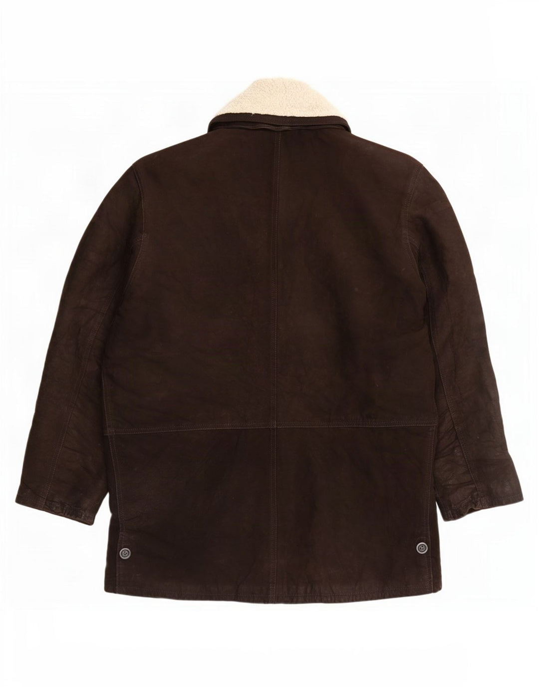 Lavorazione Artigiana Chaqueta de cuero para hombre IT 48 Marrón medio
