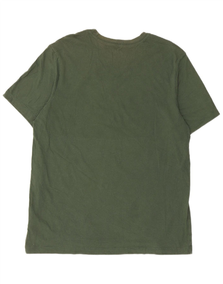 Nike Camiseta gráfica para hombre Top grande de algodón verde